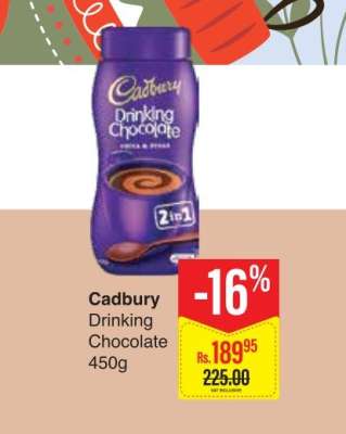 Cadbury Drinking Chocolate