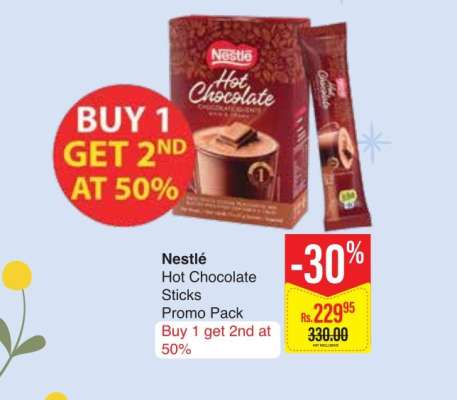 Nestlé Hot Chocolate Sticks Promo Pack