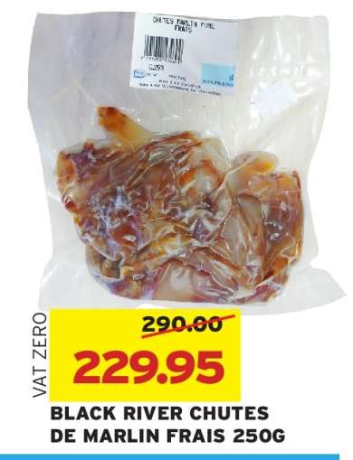 BLACK RIVER CHUTES DE MARLIN FRAIS 250G