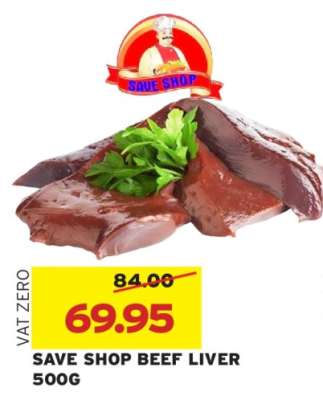 SAVE SHOP BEEF LIVER