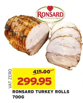 RONSARD TURKEY ROLLS