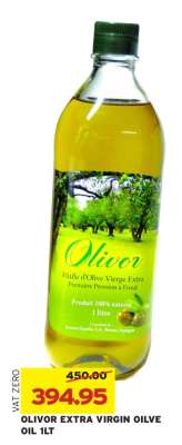 OLIVOR EXTRA VIRGIN OILVE OIL 1LT