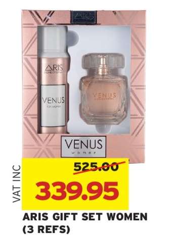 ARIS GIFT SET WOMEN (3 REFS)