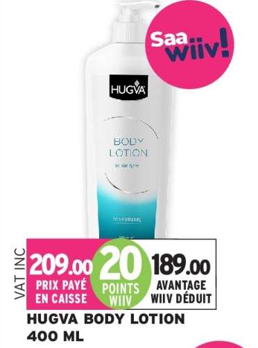 HUGVA BODY LOTION 400 ML