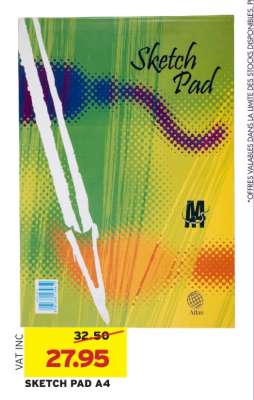 SKETCH PAD A4
