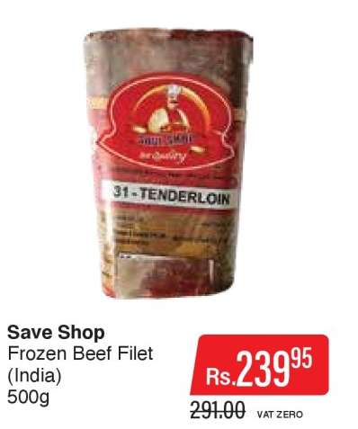 Frozen Beef Filet