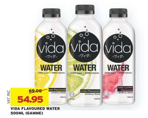 VIDA FLAVOURED WATER