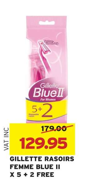 GILLETTE RASOIRS FEMME BLUE II