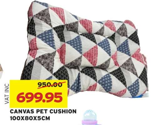 CANVAS PET CUSHION
