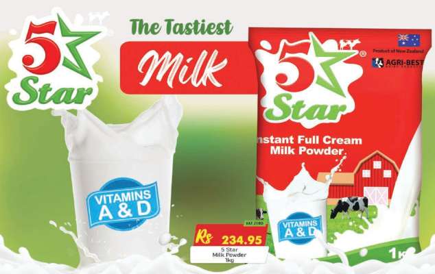 5 Star Milk Powder 1kg