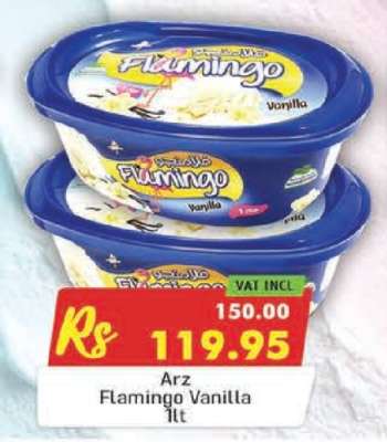 Arz Flamingo Vanilla 1lt