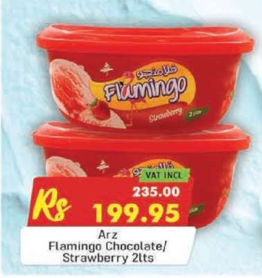 Arz Flamingo Chocolate/Strawberry 2lts