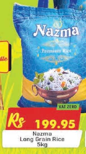 Nazma Long Grain Rice 5kg