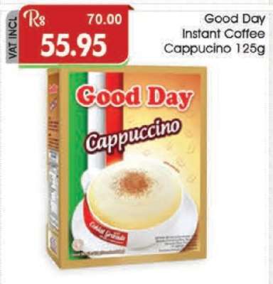 Good Day Instant Coffee Cappuccino 125g