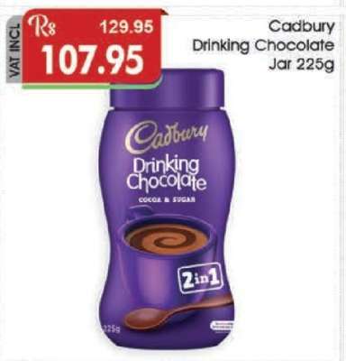 Cadbury Drinking Chocolate Jar 225g