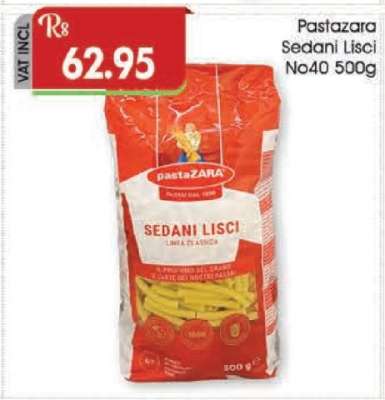 Pastazara Sedani Lisci No40 500g