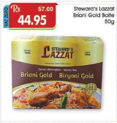 Steward's Lazzat Briani Gold Boite