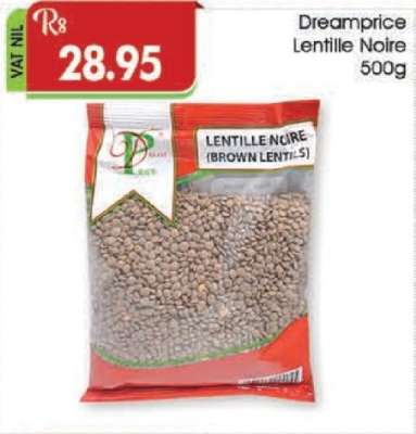 Dreamprice Lentille Noire 500g