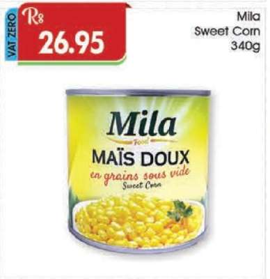 Mila Sweet Corn 340g