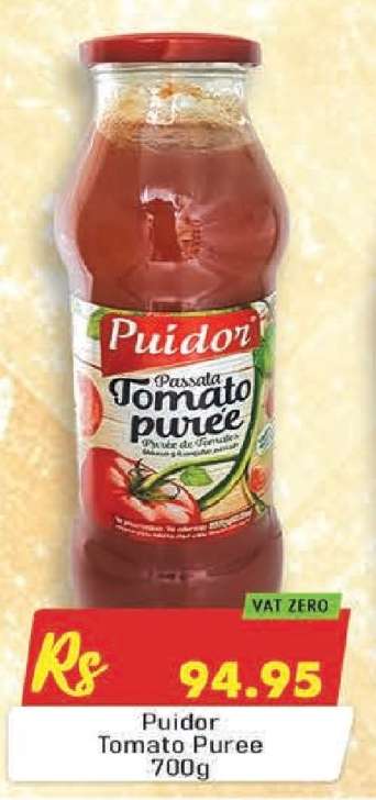 Puidor Tomato Puree