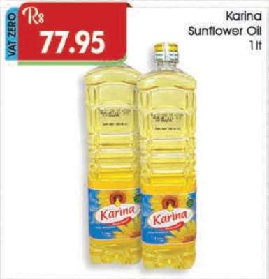 Karina Sunflower Oil 1lt