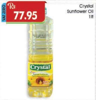 Crystal Sunflower Oil 1lt