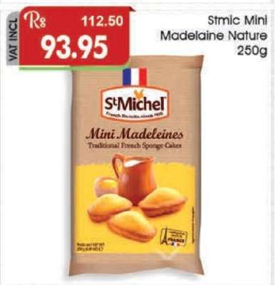 Stmic Mini Madelaine Nature 250g