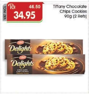 Tiffany Chocolate Chips Cookies