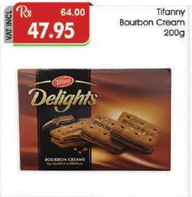 Tifanny Bourbon Cream 200g