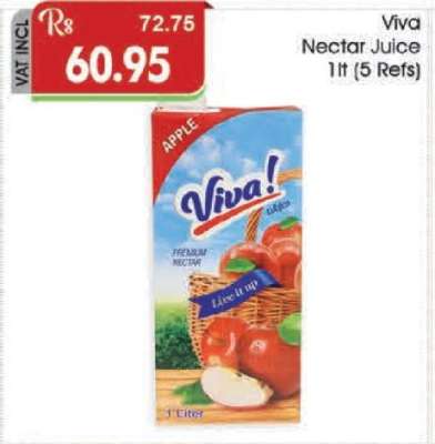 Viva Nectar Juice 1lt (5 Refs)