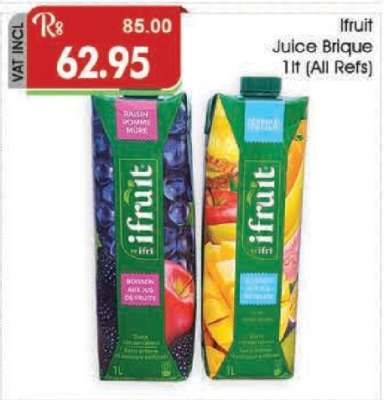 Ifruit Juice Brique 1L (All Refs)