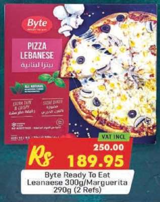 Byte Ready To Eat Leanaese 300g/Marguerita 290g (2 Refs)