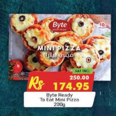 Byte Ready To Eat Mini Pizza 200g