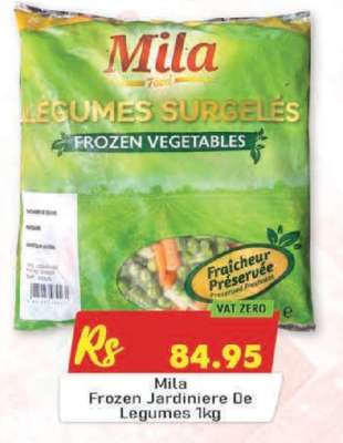 Mila Frozen Jardiniere De Legumes 1kg