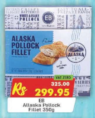 EB Allaska Pollock Fillet 350g