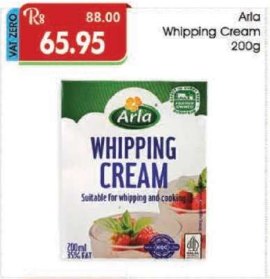 Arla Whipping Cream 200g
