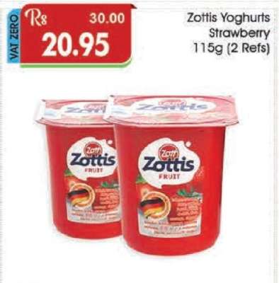 Zottis Yoghurts Strawberry