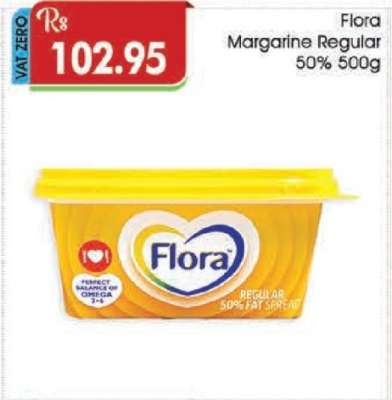 Flora Margarine Regular 50% 500g