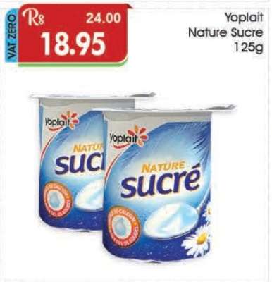 Yoplait Nature Sucre