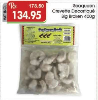 Seaqueen Crevette Decortiqué Big Broken 400g