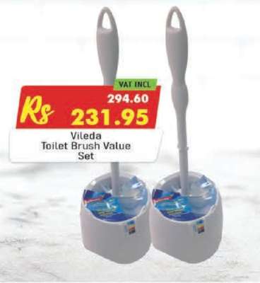 VILEDA TOILET BRUSH VALUE SET