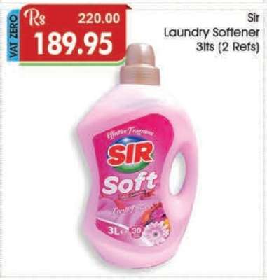 Sir Laundry Softener 3lts (2 Refs)