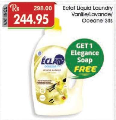 Eclat Liquid Laundry Vanille/Lavande/Oceane 3lts