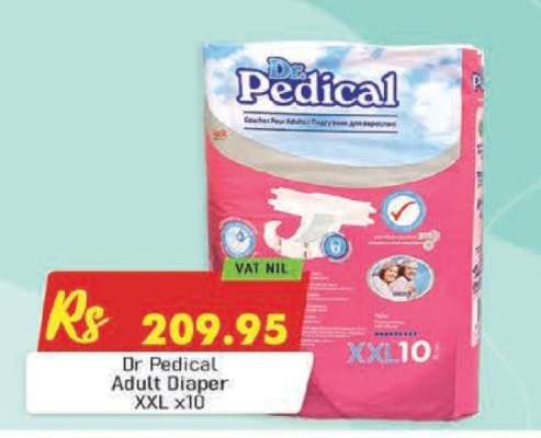 Dr Pedical Adult Diaper XXL x10