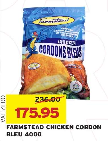 FARMSTEAD CHICKEN CORDON BLEU 400G