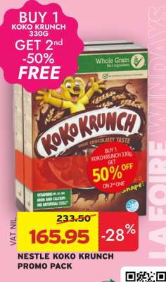 NESTLE KOKO KRUNCH PROMO PACK