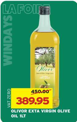OLIVOR EXTA VIRGIN OLIVE OIL 1LT