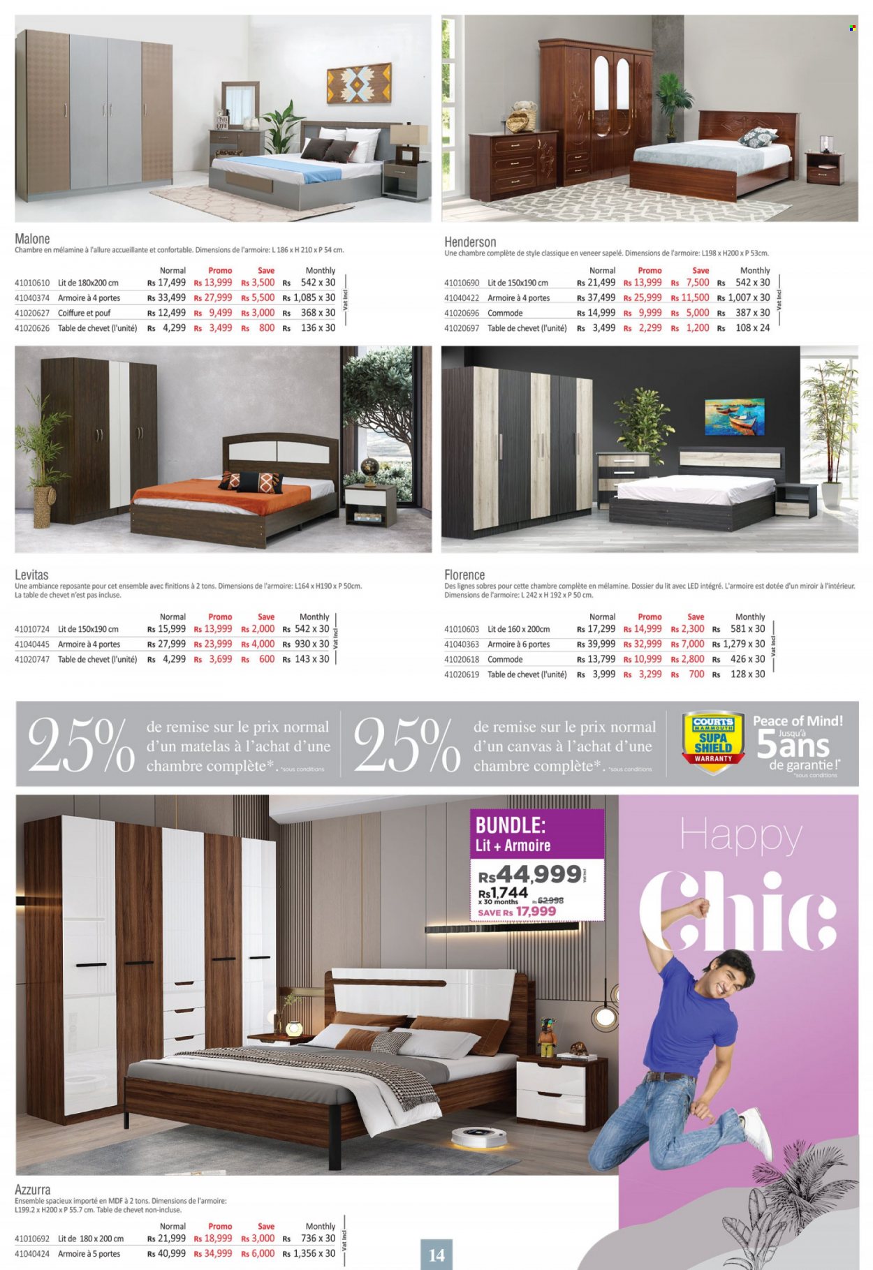 Courts Mammouth Catalogue - 1.11.2022 - 12.01.2023 - Sales products - table. Page 14.