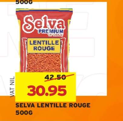 SELVA LENTILLE ROUGE