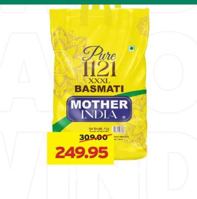 MOTHER INDIA Pure 1121 XXXL Basmati
